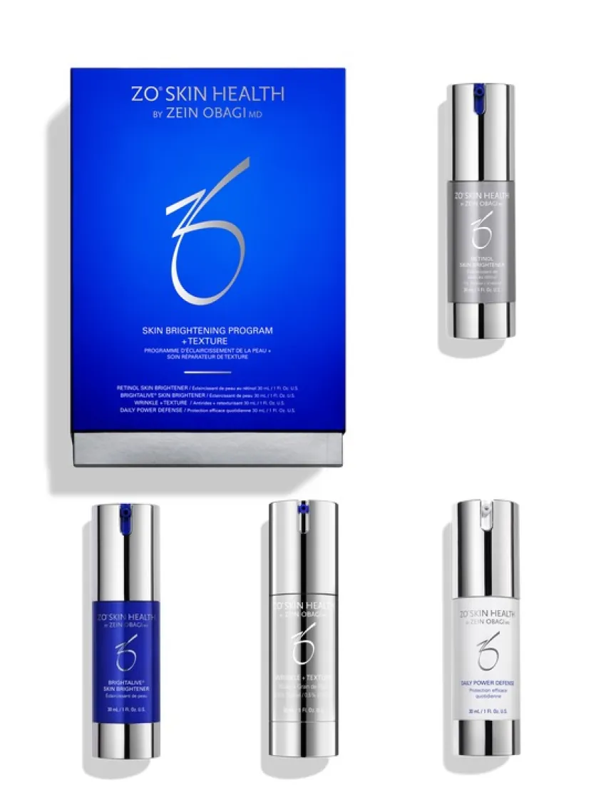 Skin Brightening Program + Texture Kit